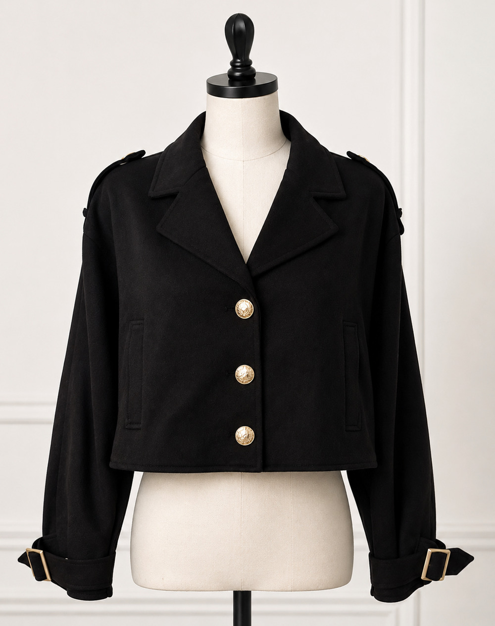 NWT WHITE HOUSE BLACK MARKET WHBM CROPPED KNIT TRENCH JACKET SZ XXS